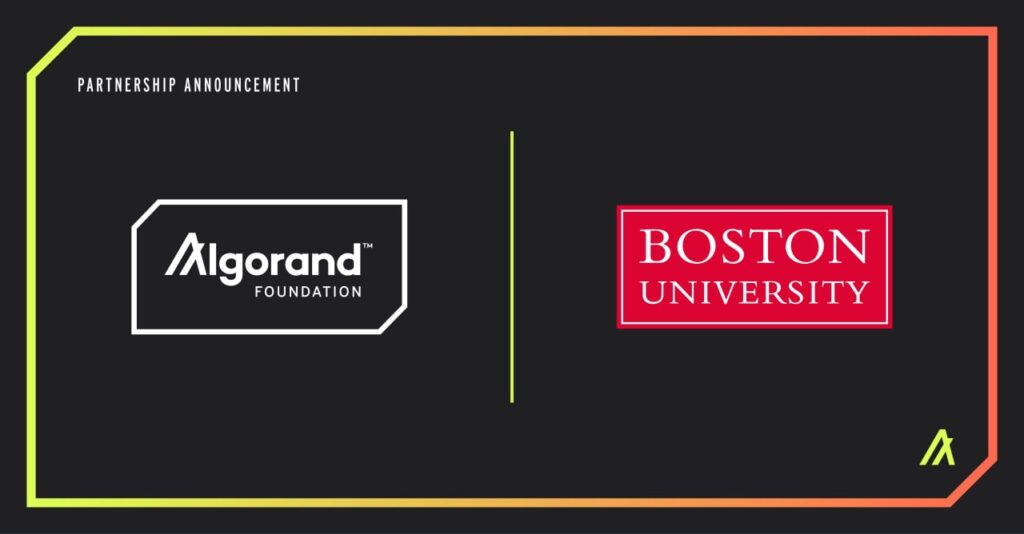 Algorand Foundation partners with Boston University to support African Farmers