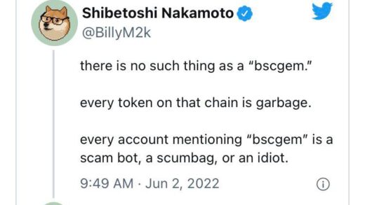 Dogecoin cofounder Billy Markus says every token on the Binance Smart Chain is garbage