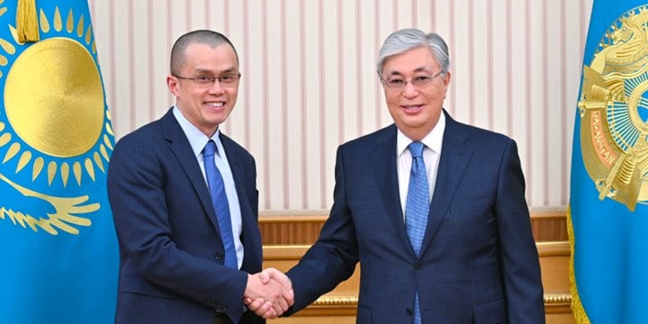 Binance CEO meets Kazakhstan president to collaborate on crypto adoption and regulation