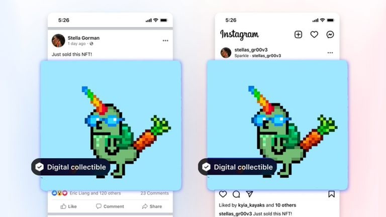 Meta Reveals CrossPosting NFT Compatibility Between Facebook and Instagram