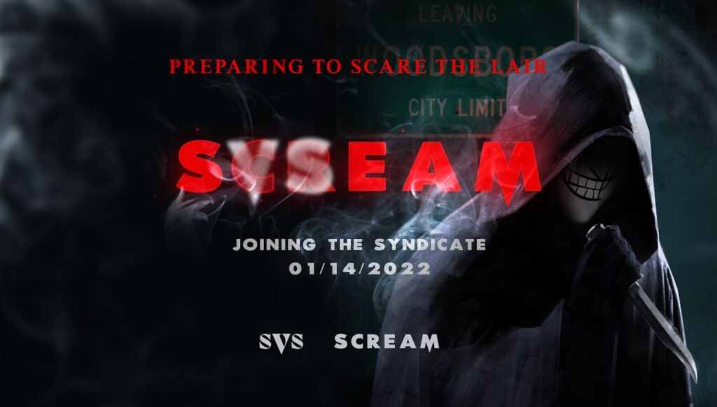 Sneaky Vampire Syndicate Teams Up With Scream Movie Franchise To Bring RealWorld Utility To Its NFTs